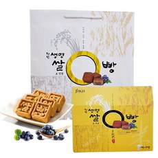 [맥아당] 청원생명쌀과 블루베리로 만든 생명쌀빵 36입, 40g, 36개