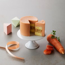 어글어글 강아지 수제 케이크 300g 당근 단호박 브로콜리, 제주 단호박 / 오리 필링, 1개