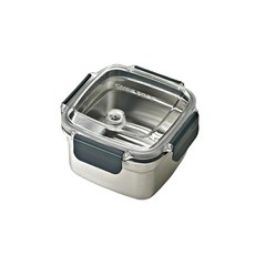글라스락 셰프토프 클린숨 스텐 밀폐용기 880ml, 1개