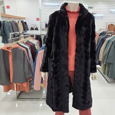 아르떼 밍크스트링코트DMDCFH-230-BK