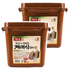 CJ 해찬들 재래식된장 6.5KG, 2개