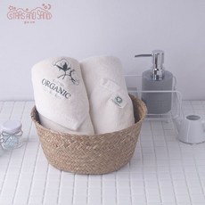 별과모래 오가닉 세면타올 타월 아기 베이비 수건 유기농 선물용 돌잔치답례품