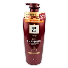 려 홍진단 홍삼 트리트먼트 820ml -TJ 샴푸 린스 컨디셔너 트린트먼트 목욕 샤워 목욕용품 샤워용품, 1개, 상세페이지 참조