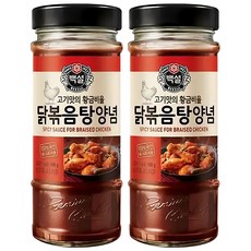 CJ 백설 닭볶음탕 양념 490g, 2개