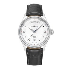 몽블랑 119947 (U0119947) 1926 헤리티지 데이데이트 오토매틱 남성용 가죽시계 39mm