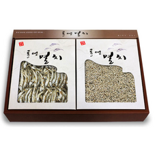 설 선물세트 전통 통영 멸치 2종 2호 세멸 자멸 혼합 구성, 1개