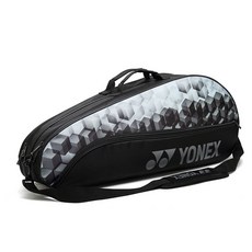 요넥스 배드민턴가방 숄더 백팩 배드민턴 대용량 장비수납 신발수납 라켓 가방, 300D블랙