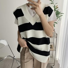 스트라이프조끼