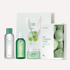보습케어 튼튼맘스 임신 선물 제주 양배추 임산부 스킨케어 4종 선물세트 EWG 그린등급(4685334)