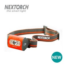 NexTorch 트렉스타 220루멘 헤드랜턴 _오렌지, 옵션선택