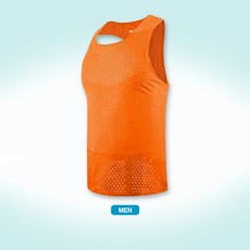 아틀리에송 마라톤조끼 ILOVERUNNINGILR 남자운 움직이다 러닝 런닝 경량 신 메쉬 배기 전 접착