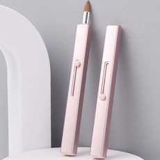 원터치 멜팅 이지 그립 립브러시 1+1 블/핑, 핑크+핑크, 1세트