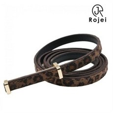 [하프클럽/Rojei]호피 정장 여자벨트 RLG072_BR