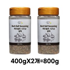 내츄럴스파이스 허브솔트 시즈닝 갈릭, 800g, 2개