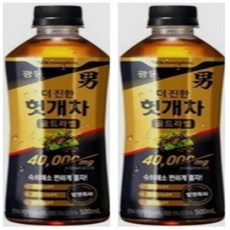 [무료배송]광동 더진한 헛개차 골드라벨 500ml x 24개, 상세페이지 참조, 상세페이지 참조