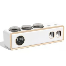  핸드워시 프리미엄 샴푸 치약짜게 치약 자동 디스펜서 벽걸이 거품 생일선물 집들이, White 