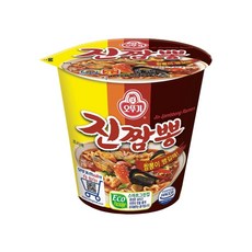 오뚜기 진짬뽕 소컵 75g x8 야식 짬뽕 컵라면 캠핑 사무실 여행 라면, 8개
