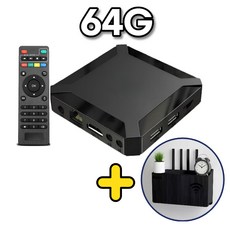 EVPAD 10P X96Q TV 박스 안드로이드 호환 10.0 4G 와이파이 CPU H313 4K HD 셋톱 스마트 미디어 플레이어 64G 키보드 IPTV, 9. 110V - 64GB