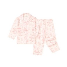 (백화점 상품) [오르시떼]여아동 D017 스페인가든 핑크 긴소매 상하 (80-85) 2045714