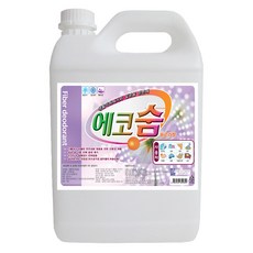 탈취제 3종 에코숨 2.5L 6개 피톤치드 섬유 냄새제거, 플로랄향 2.5L_6EA