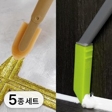 투데이리빙 5종 세트 전문가용 실리콘 헤라 셀프 줄눈 작업 도구 틈새 마감용 욕실 주방, 1세트 1세트