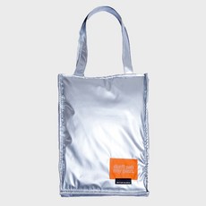 돈애스크마이플랜 DAMP MANGO SQUARE SHOULDER BAG_SILVER