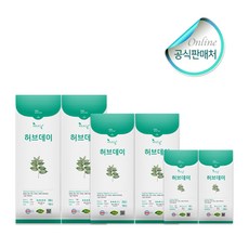허브데이 생리대 + 대형2팩+중형2팩+팬티라이너2팩, 1개