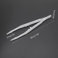 트위저 파충류 수유 도구 곤충 도마뱀 거북이 뱀 거미 녹슬지 않, 1.White, 1개