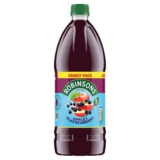 Robinsons Apple & Blackcurrant No added Sugar Squash 2L 백색, 1개