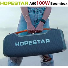 Hopestar 파티용 야외 방수 TWS 스테레오 무선 블루투스 스피커 100W 초고출력 노래방 스피커 마이크 포함 A60, 3.camouflage