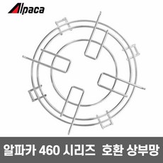 알파카 석유난로 TS-460a 아이보리 유리 심지난로 캠핑 난방 기름 난로 태서전기 겨울 난방기구 동계 캠핑용 텐트 난방기기 캠프 등유난로 가방 상부망 소형 미니 야외, 02.상부망 460A 호환