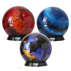 볼링공 훅 소포트볼 초급 중급자용 Bowling Ball, Red Black Gold 9lbs, 1개