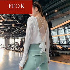여성 겨울 배기 와이드 루즈핏 긴 소매 러닝 슬림핏 속건 헬스복 래쉬가드 LU1006