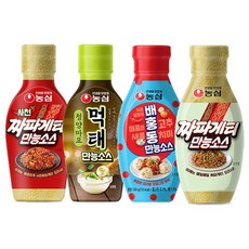 농심 배홍동 만능소스 300g + 짜파게티 만능소스 280g/먹태청양마요/사천짜파게티