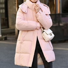 POMTOR 겨울 여성 패딩 루즈핏 패딩 여 도톰 워머 패딩 점퍼