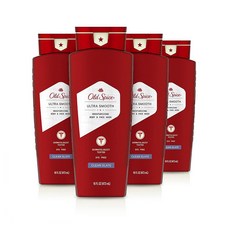 Old Spice Ultra Smooth Clean Slate 올드스파이스 울트라 스무스 클린 슬레이트 페이스 바디 워시 16oz(473mL) 4팩, 1개