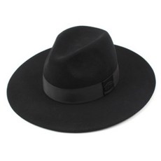 [천삼백케이] [유니버셜 케미스트리] Black Metal Line Fedora BK 페도라