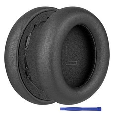 탄성 덮개 편안한 이어 패드 쿠션 사운드 코어 라이프 Q30 헤드폰, 검은색