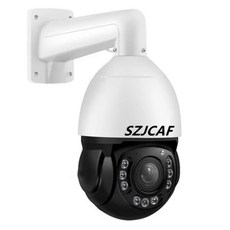 야외 컬러 인간 자동 추적 고속 돔 PTZ 줌 IP 카메라 P6SLite IMX335 5MP 30x 광학 줌 POE PTZ, 04 POE Add 128GB_02 AU 플러그