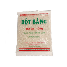 {신짜오 푸드}베트남 보트방 BOT BANG 가공전분 타피오카 버블티펄, 5개, 100g