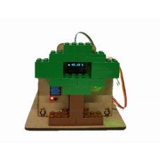 블럭으로 만들어보는 온습도 미세먼지 측정기 아두이노 코딩교육 아두이노 코딩키트, 1개