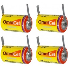4배 OmniCel ER14250 3.6V 1/2