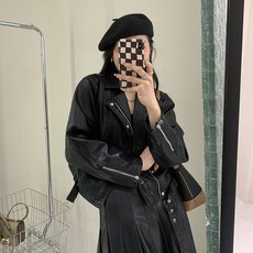 톰보이가죽자켓