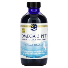 노르딕내츄럴스 Nordic Naturals Omega-3 Pet 중대형견용, 1개