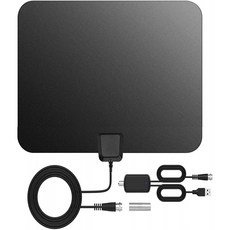 [2020 Best ONE] Amplified Digital Smart TV Antenna-Crystal Clear 4k Full HDTV Viewing Experience Upgraded Indoor Anten, 단일옵션