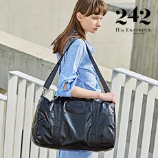 CJ [ H by 이카트리나뉴욕] 위켄더 더플백 블랙 HFBGAJ05