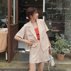 여성 여름 정장 자켓 손담비 김나영 김남주