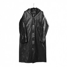 RAINCOAT 남녀공용 우비 우의 1P 블랙