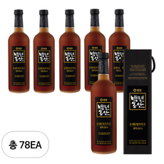 백년동안 순 발효 흑초 원액, 750ml, 78개