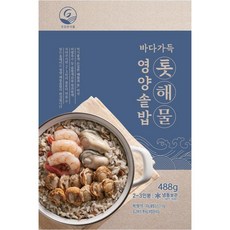 [할인/유통기한 임박 24.09.10~18] 바다가득 영양솥밥 / 문어솥밥 2-3인분 (냉동) [건강찬식품], 1개, 488g